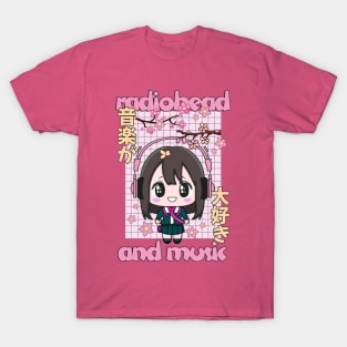 radio anime and music T-Shirt